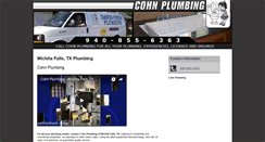 Desktop Screenshot of cohnplumbing.com